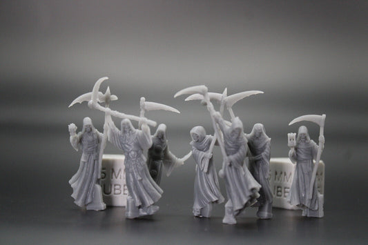Skeleton Undead Wraith 32mm Miniature Dnd Skirmish Oldhammer