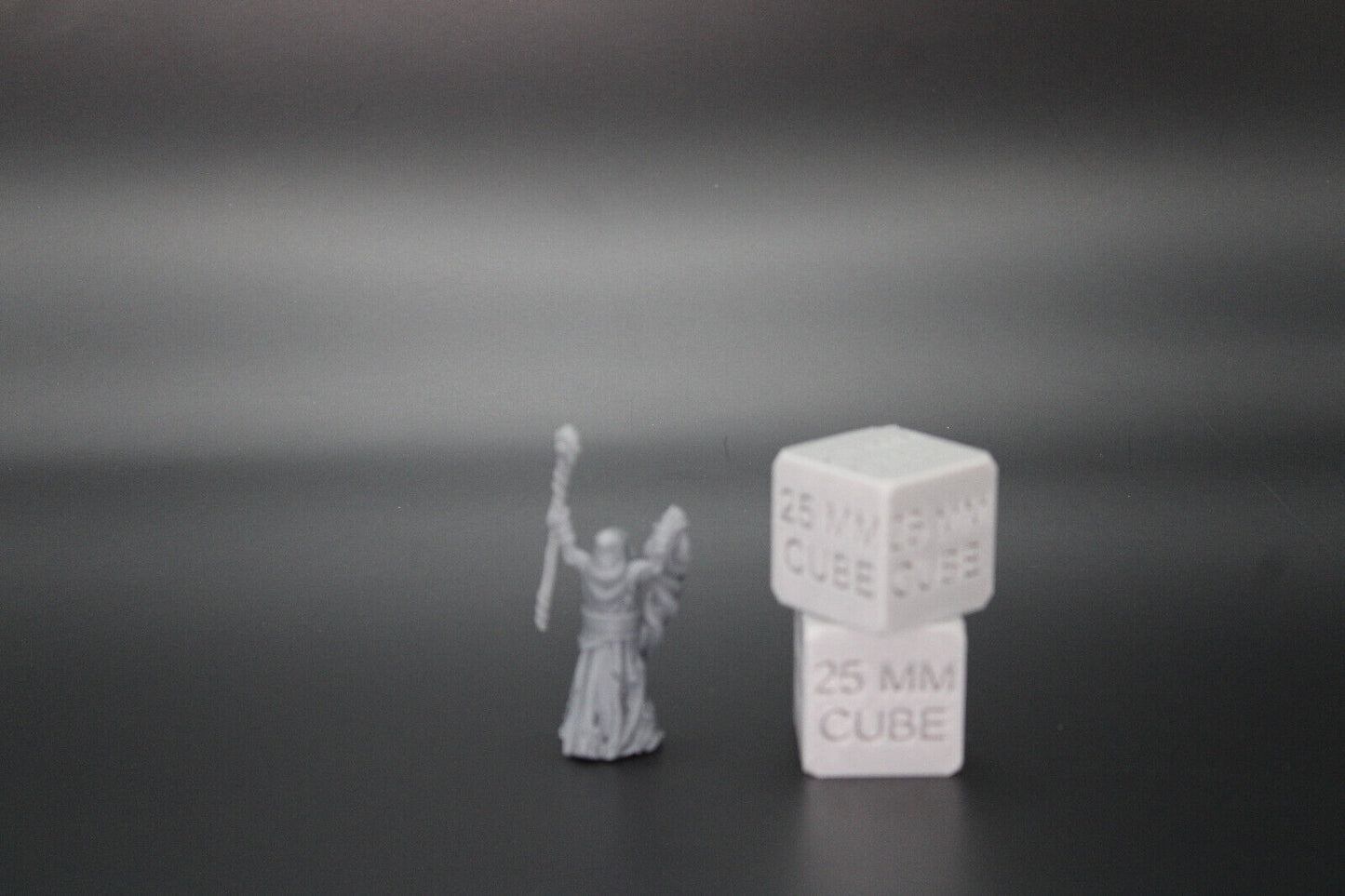 Skeleton Undead Mage Wizard Lich 32mm Miniature Dnd Skirmish HeroQuest