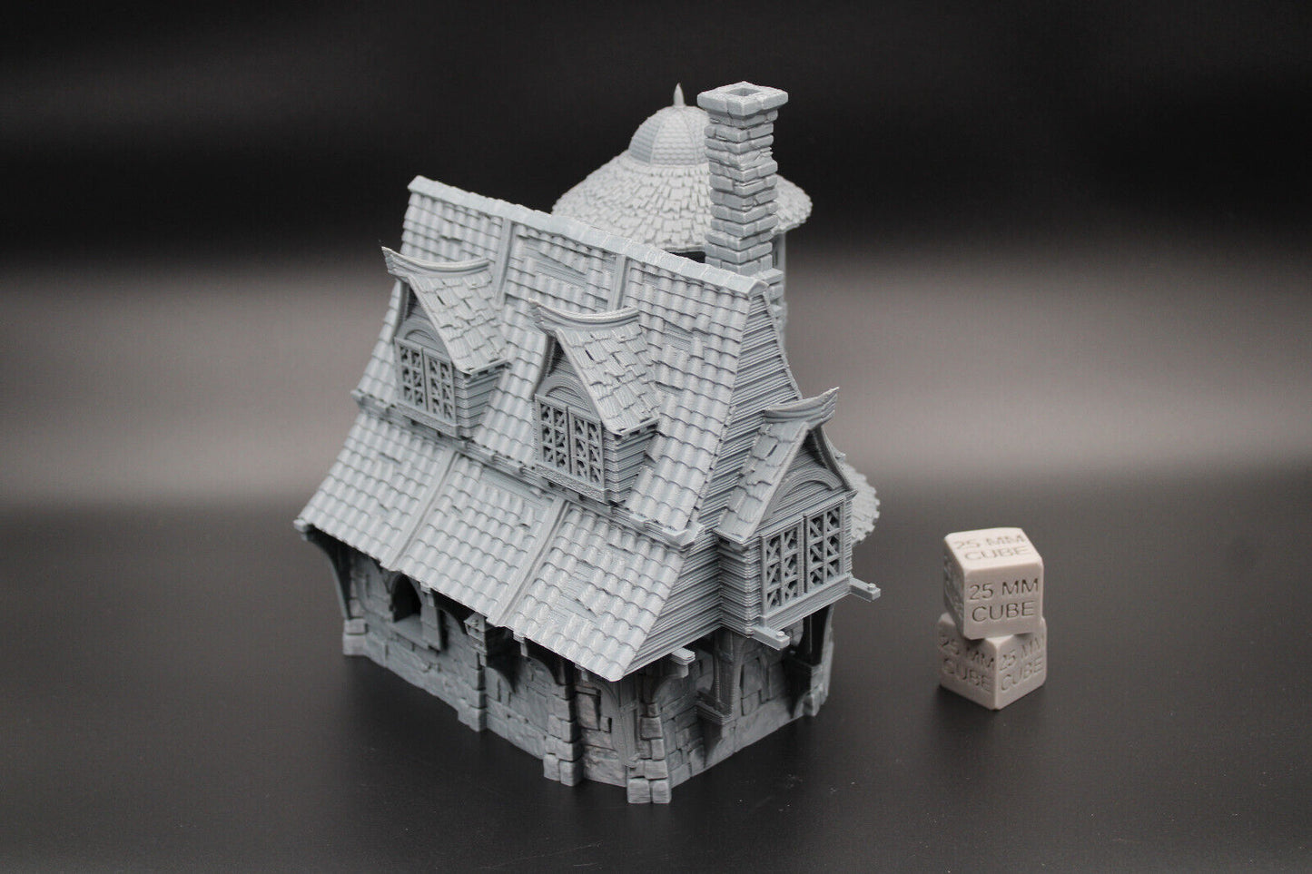 Tabletop Terrain Fantasy Forgotten Manor House Dnd RPG wargame skirmish 28mm
