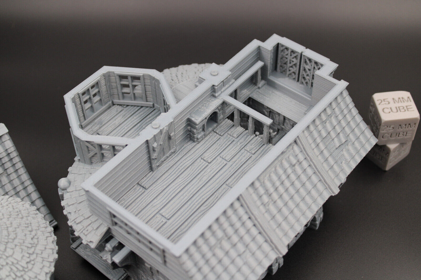 Tabletop Terrain Fantasy Forgotten Manor House Dnd RPG wargame skirmish 28mm