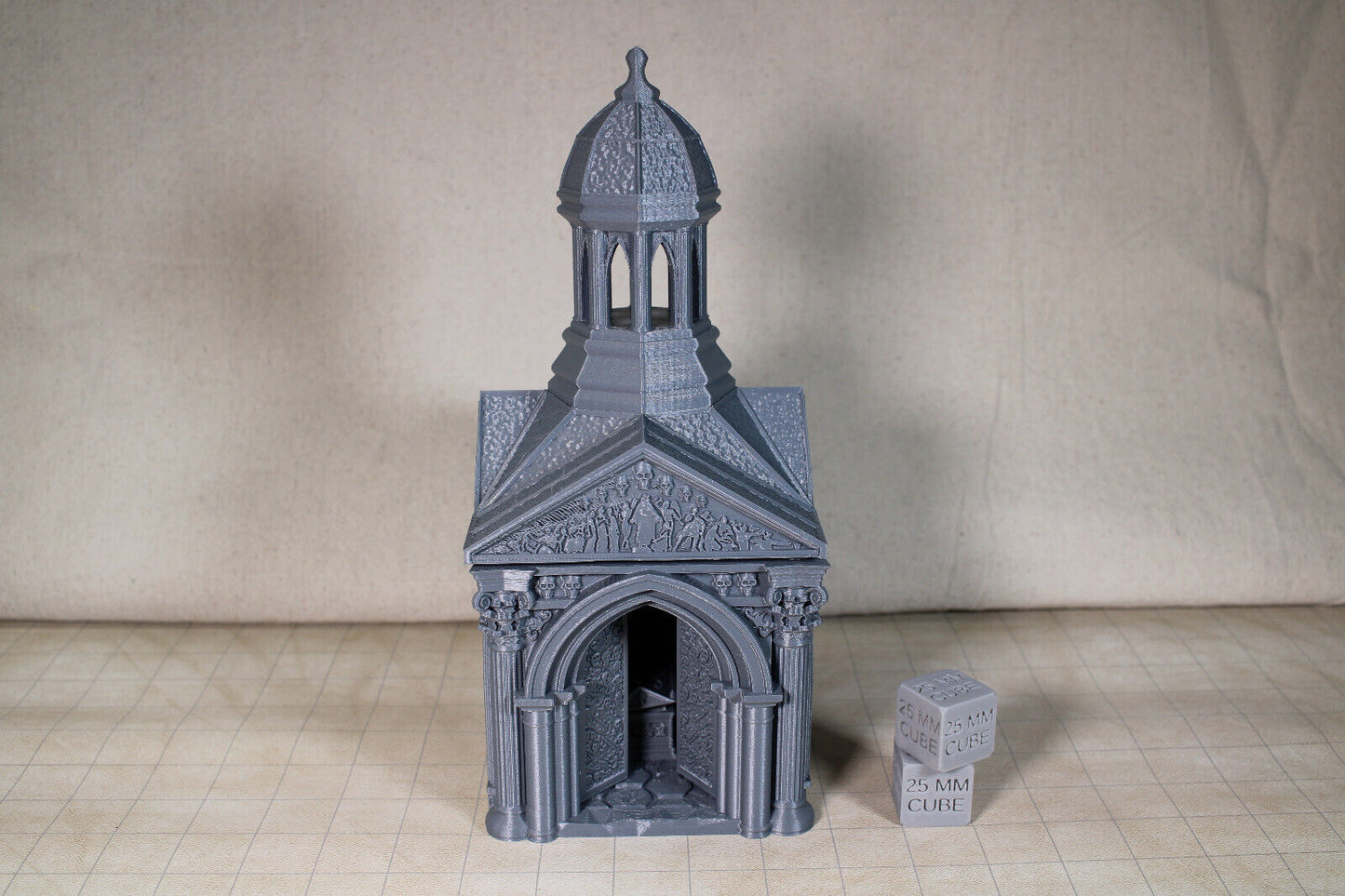 Tabletop Terrain Mausoleum Crypt Dungeon Entrance Dnd RPG wargame skirmish 28mm