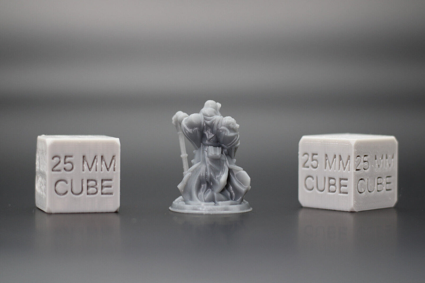 Cleric with Hammer Paladin 32mm Miniature Dnd Skirmish