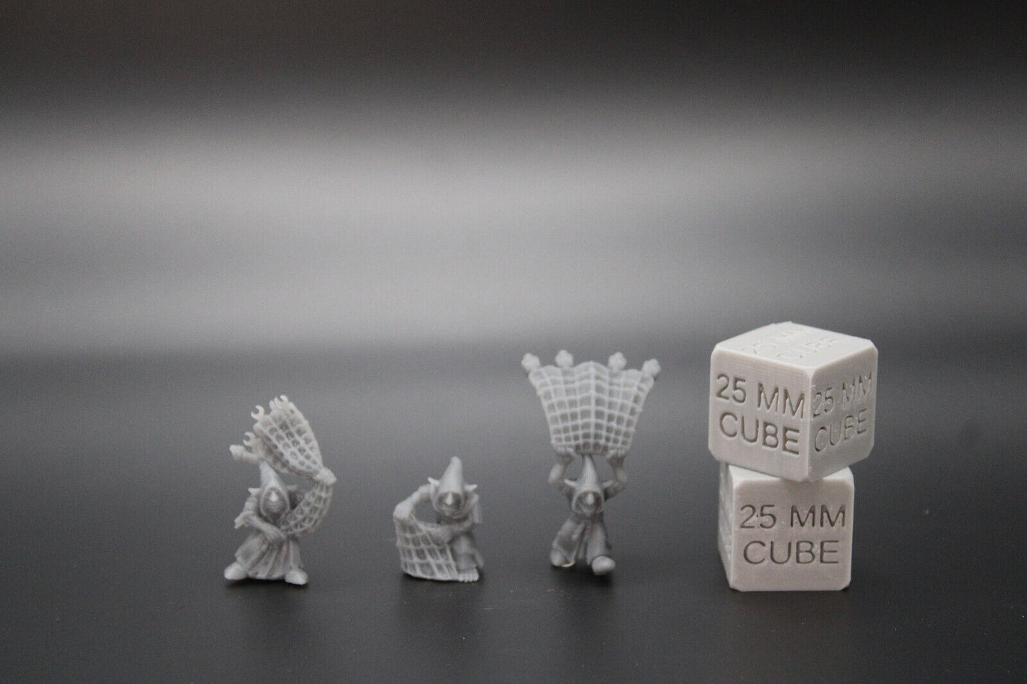 Cave Goblin Catchers x3 32mm Miniature Dnd Skirmish Heroquest Oldhammer