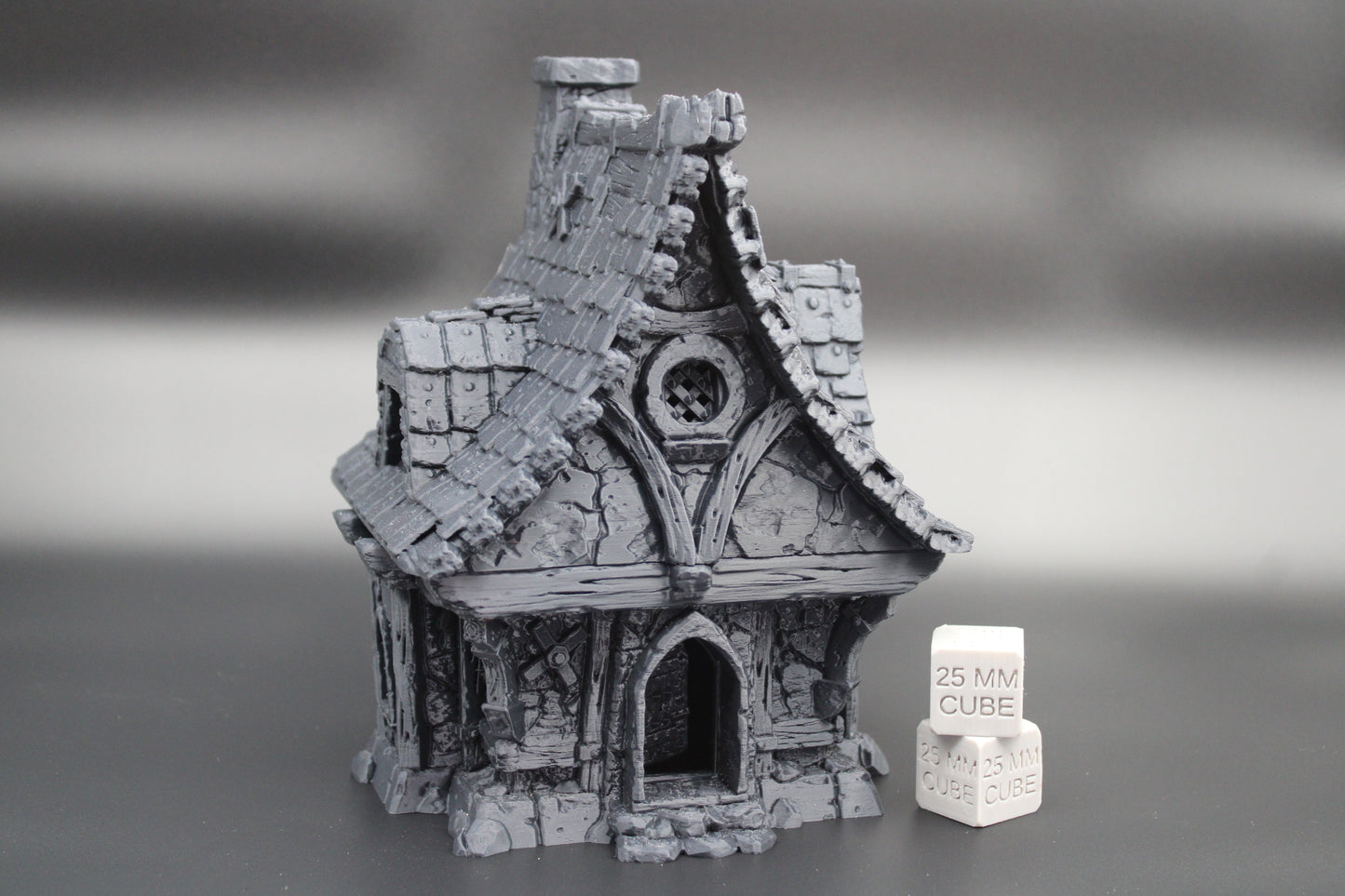 Tabletop Terrain 2 Story Cottage House Dnd RPG Skirmish 32mm