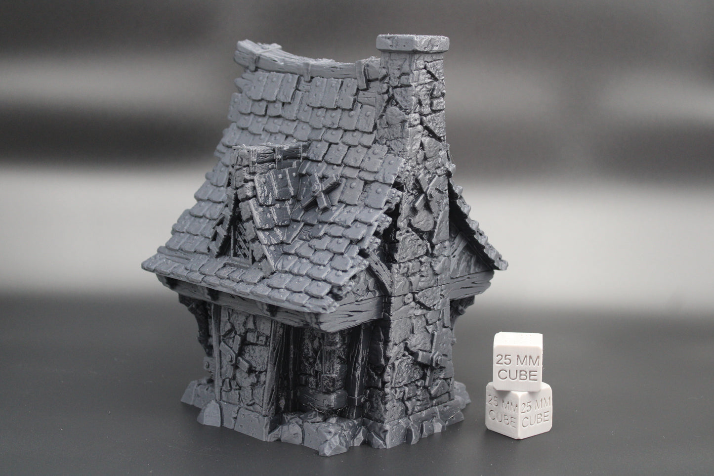 Tabletop Terrain 2 Story Cottage House Dnd RPG Skirmish 32mm