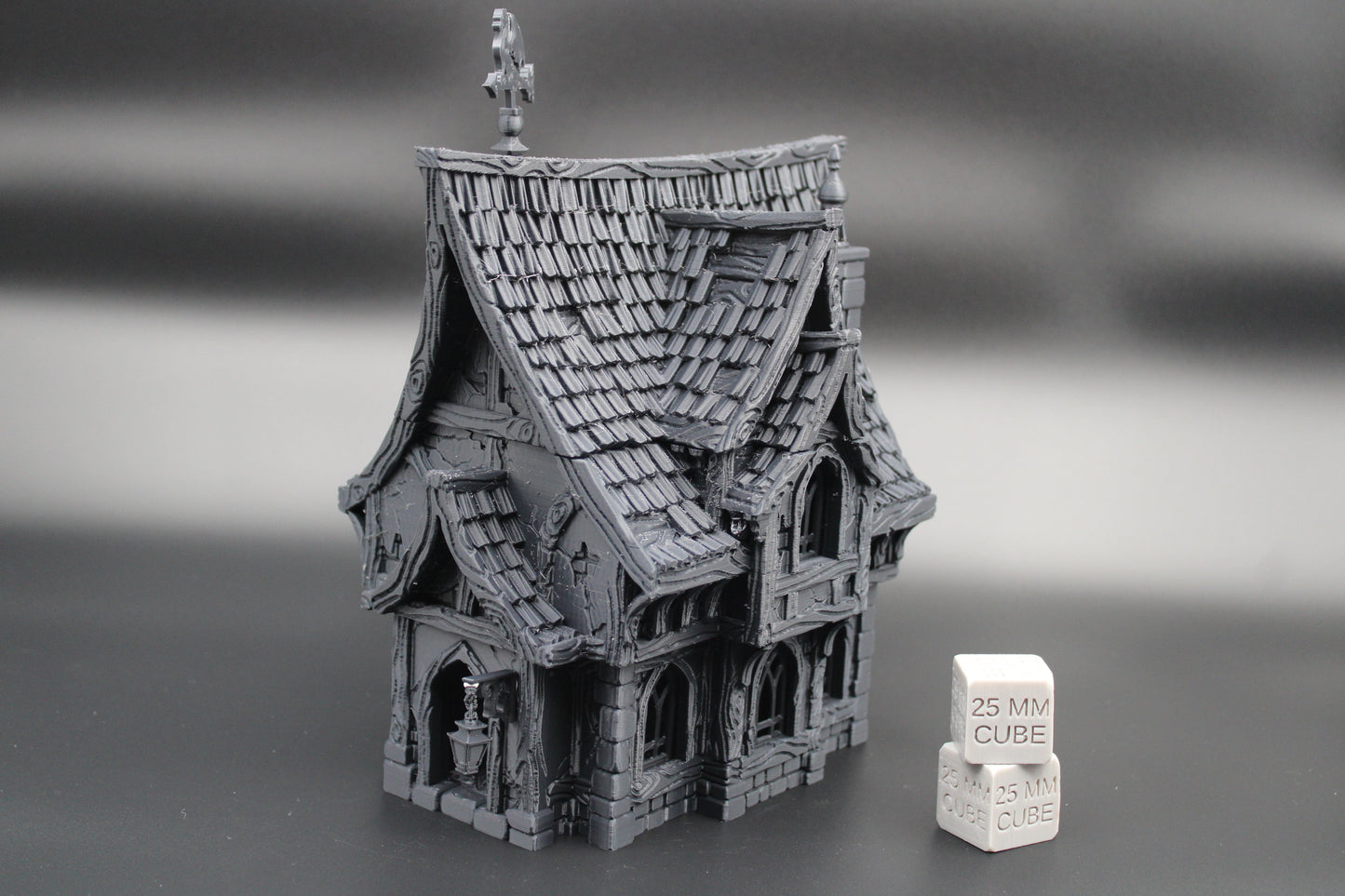 Tabletop Terrain Medieval Cottage Dnd RPG wargame skirmish 28-32mm