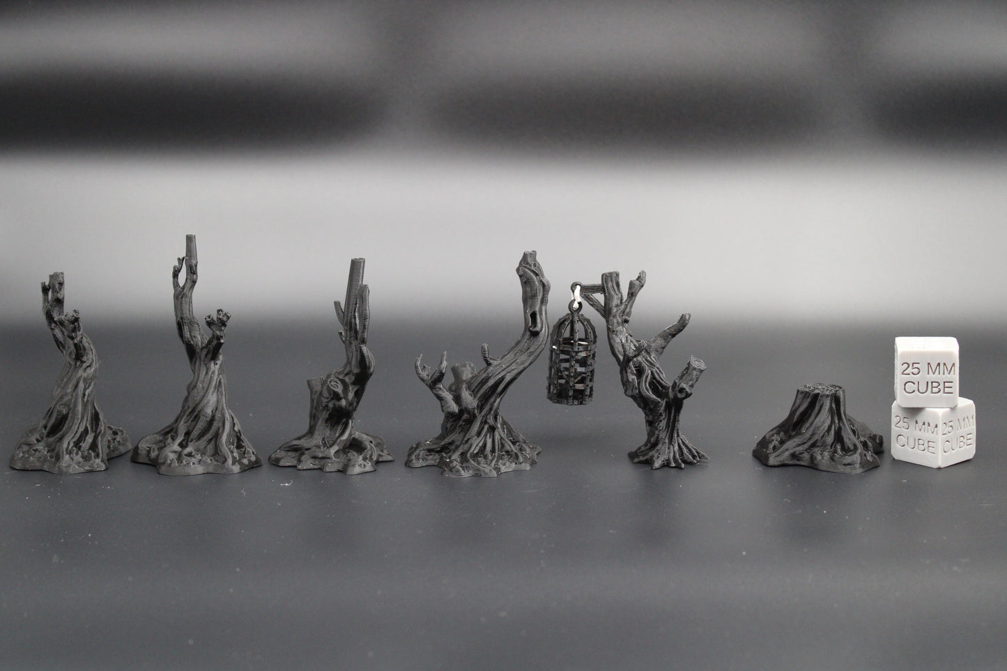 Tabletop Terrain Tortured Trees Cage Scatter Dnd RPG Wargame Skirmish 28mm