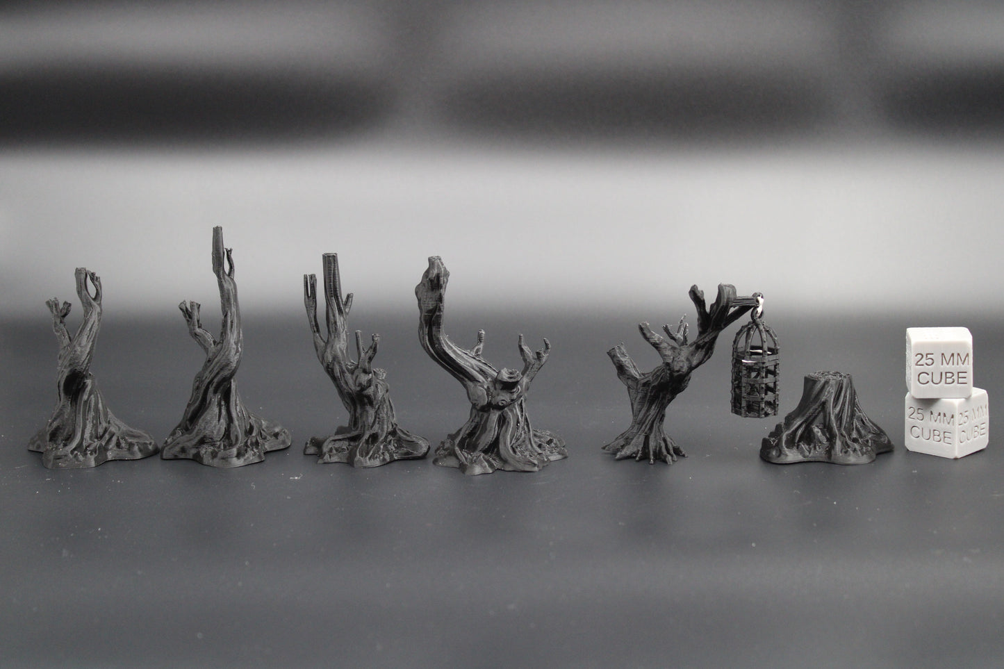 Tabletop Terrain Tortured Trees Cage Scatter Dnd RPG Wargame Skirmish 28mm