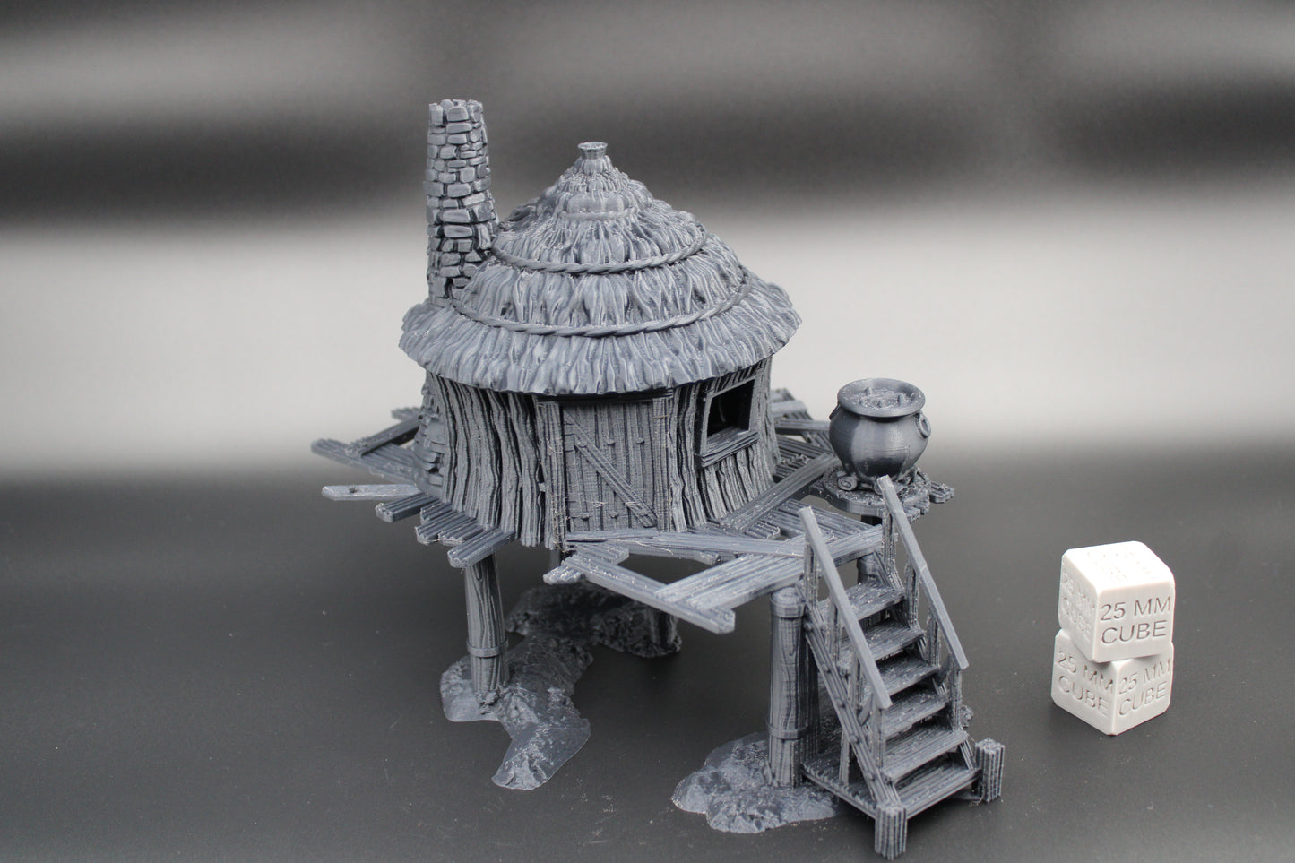 Tabletop Town Swamp Hag Hut Witch Dnd RPG Wargame Skirmish 28mm