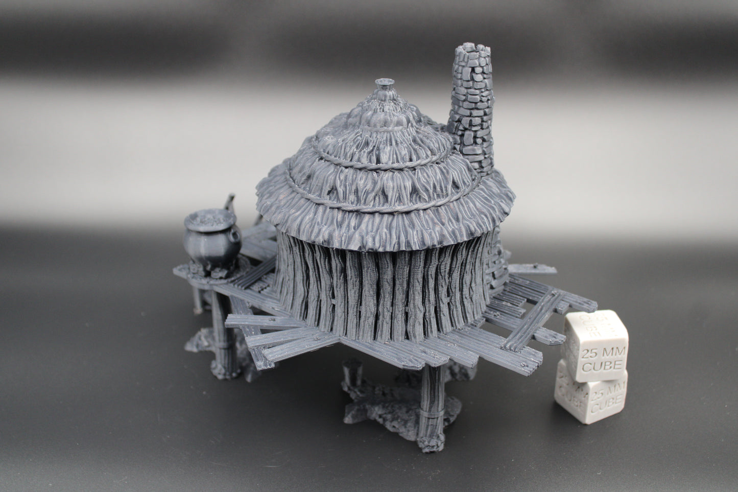 Tabletop Town Swamp Hag Hut Witch Dnd RPG Wargame Skirmish 28mm