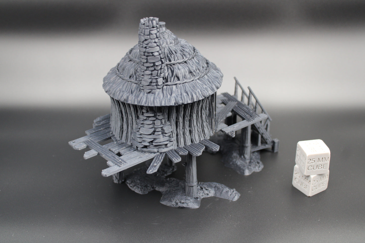Tabletop Town Swamp Hag Hut Witch Dnd RPG Wargame Skirmish 28mm