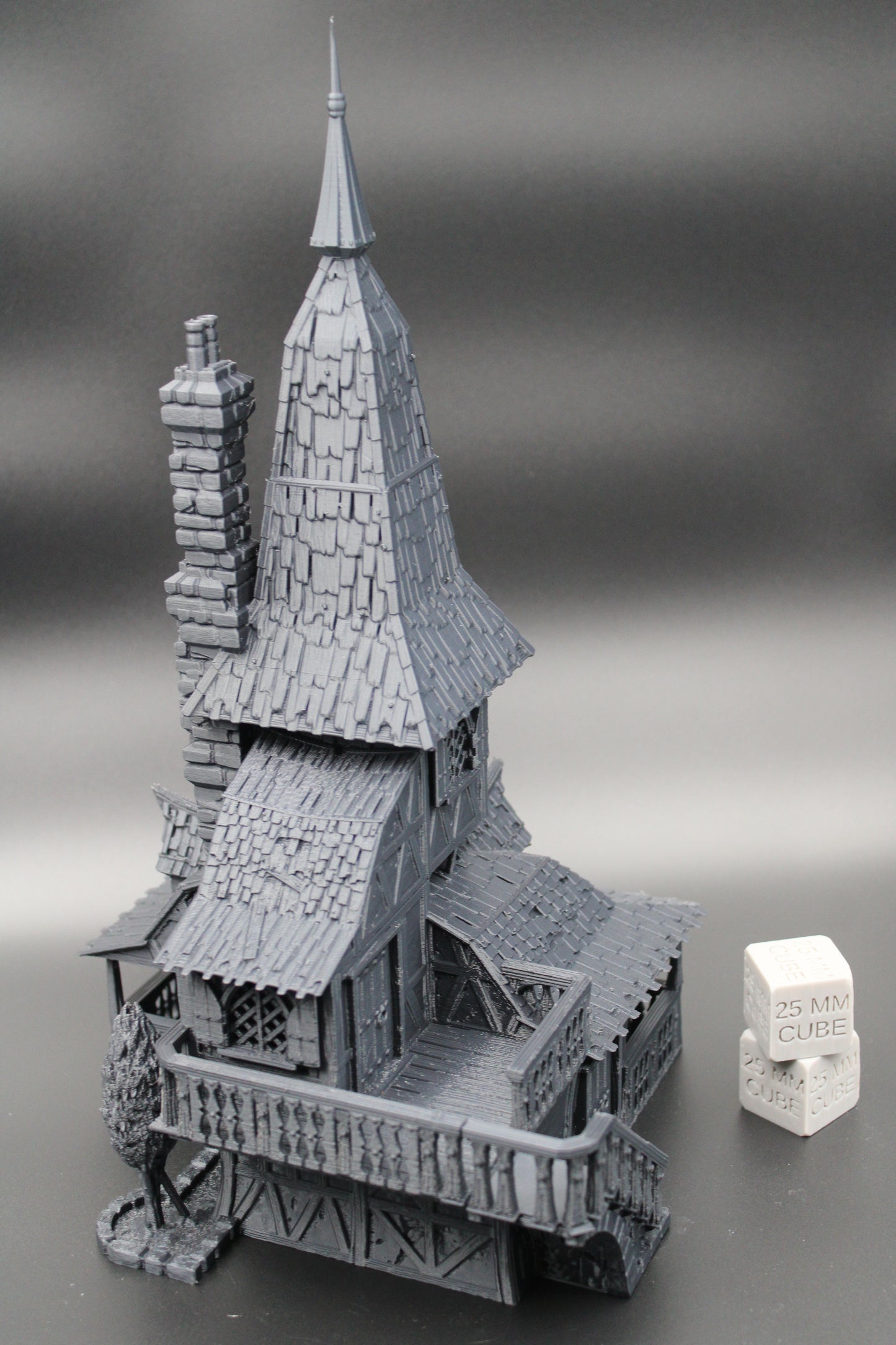 Tabletop Terrain Wizard Tinkerer Artificer House Dnd RPG Wargame Skirmish 28mm