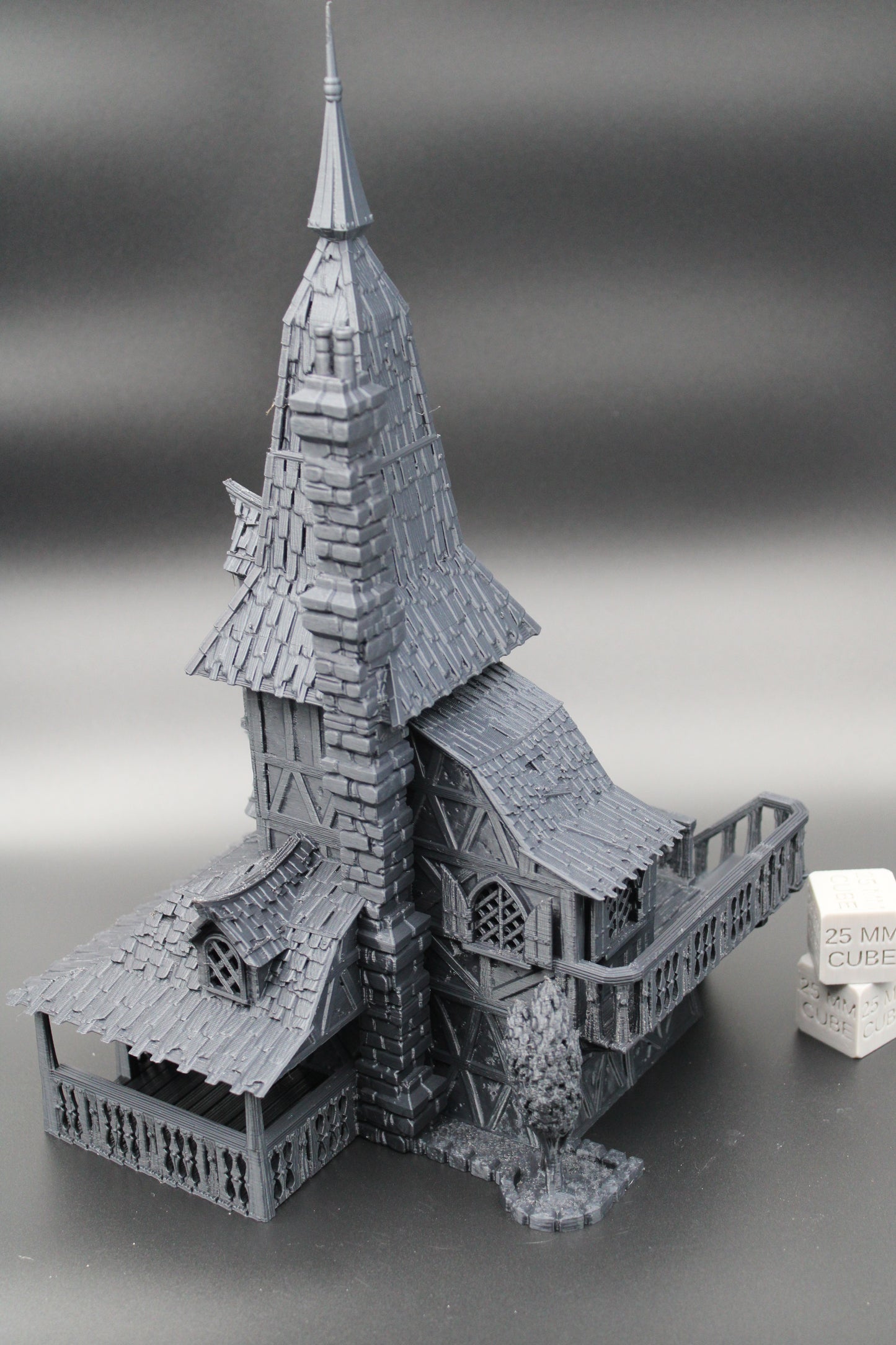 Tabletop Terrain Wizard Tinkerer Artificer House Dnd RPG Wargame Skirmish 28mm