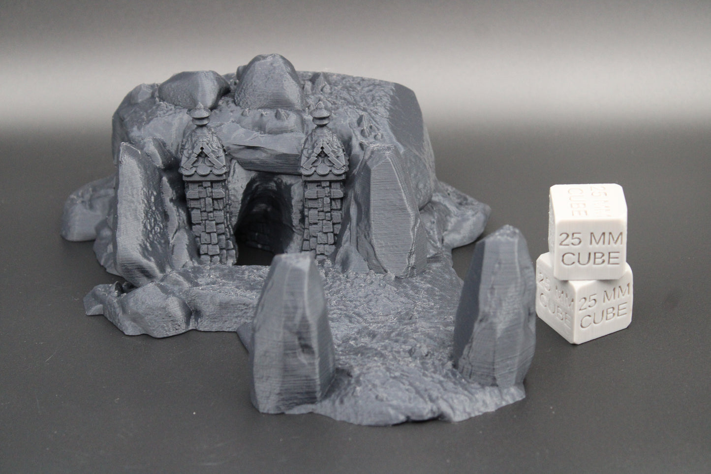 Tabletop Terrain Barrow Crypt Burial Mound Dnd RPG wargame skirmish 28mm