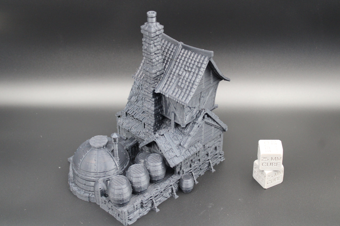 Tabletop Terrain Wood Fired Distillery Potion Maker Dnd RPG wargame skirmish 28mm