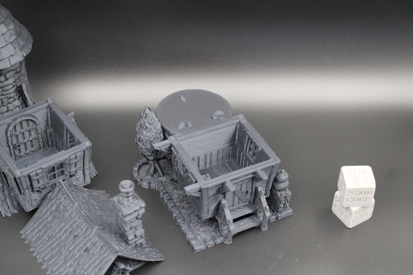 Tabletop Terrain Fantasy Cottage Dnd RPG wargame skirmish 28mm