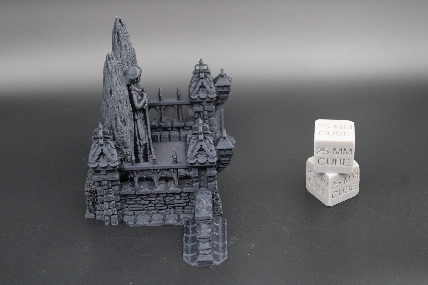 Tabletop Terrain Medieval Angel Fountain Town Center Dnd RPG wargame skirmish 28mm