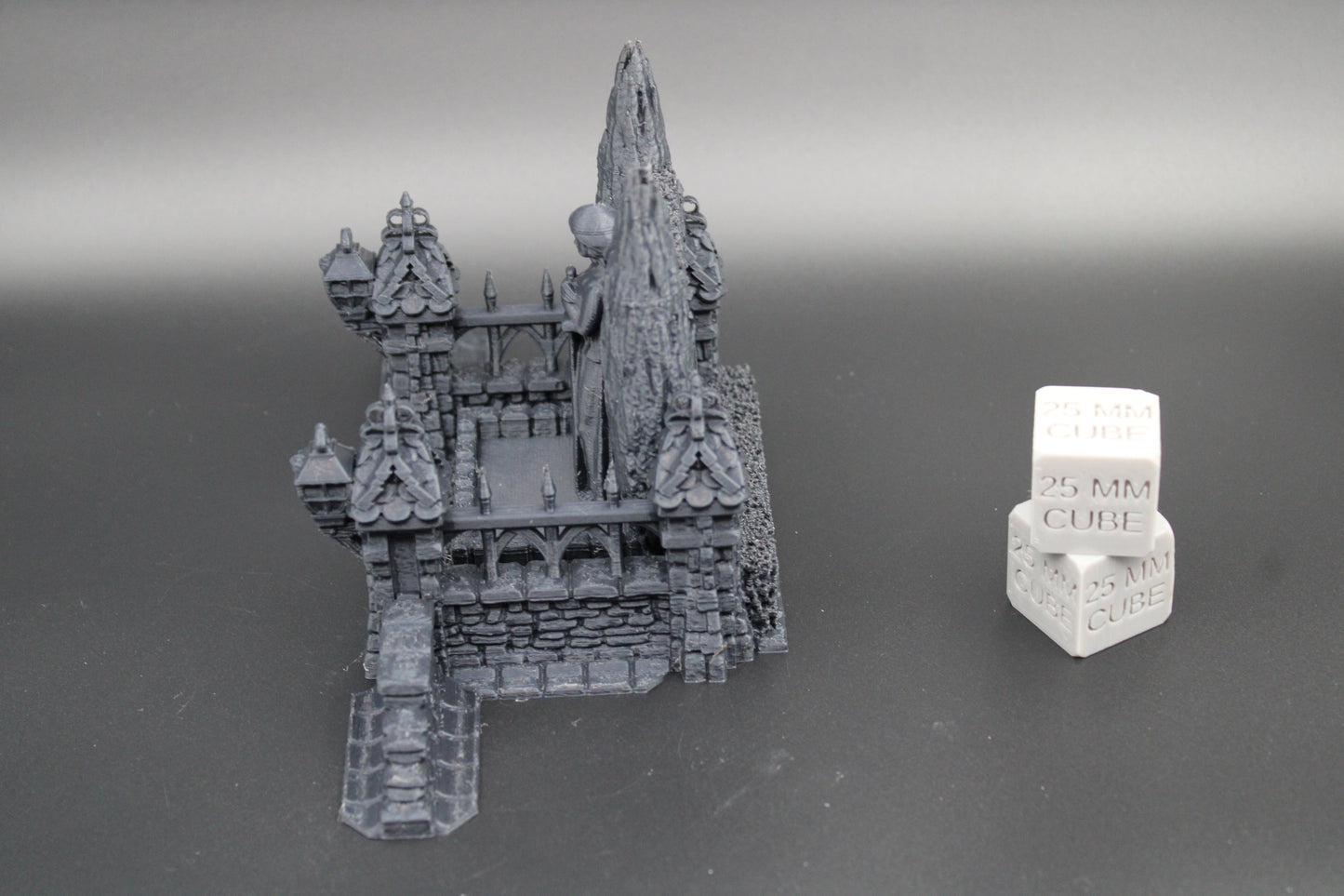 Tabletop Terrain Medieval Angel Fountain Town Center Dnd RPG wargame skirmish 28mm