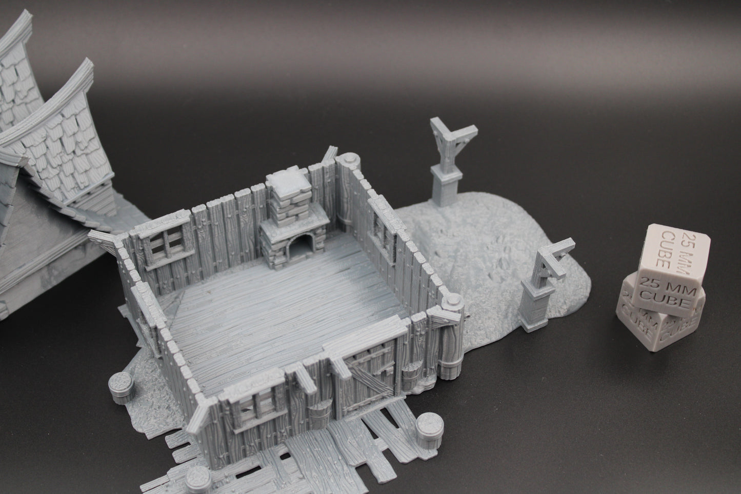 Tabletop Terrain Fantasy Harbor Port Master Swamp Dnd RPG wargame skirmish 28mm