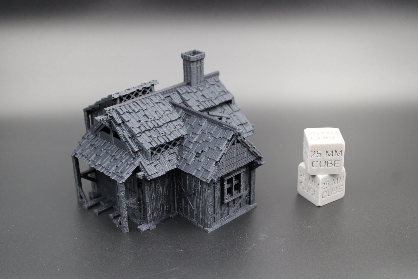 Tabletop Terrain Fantasy Cabin Shack Dnd RPG wargame skirmish 28mm