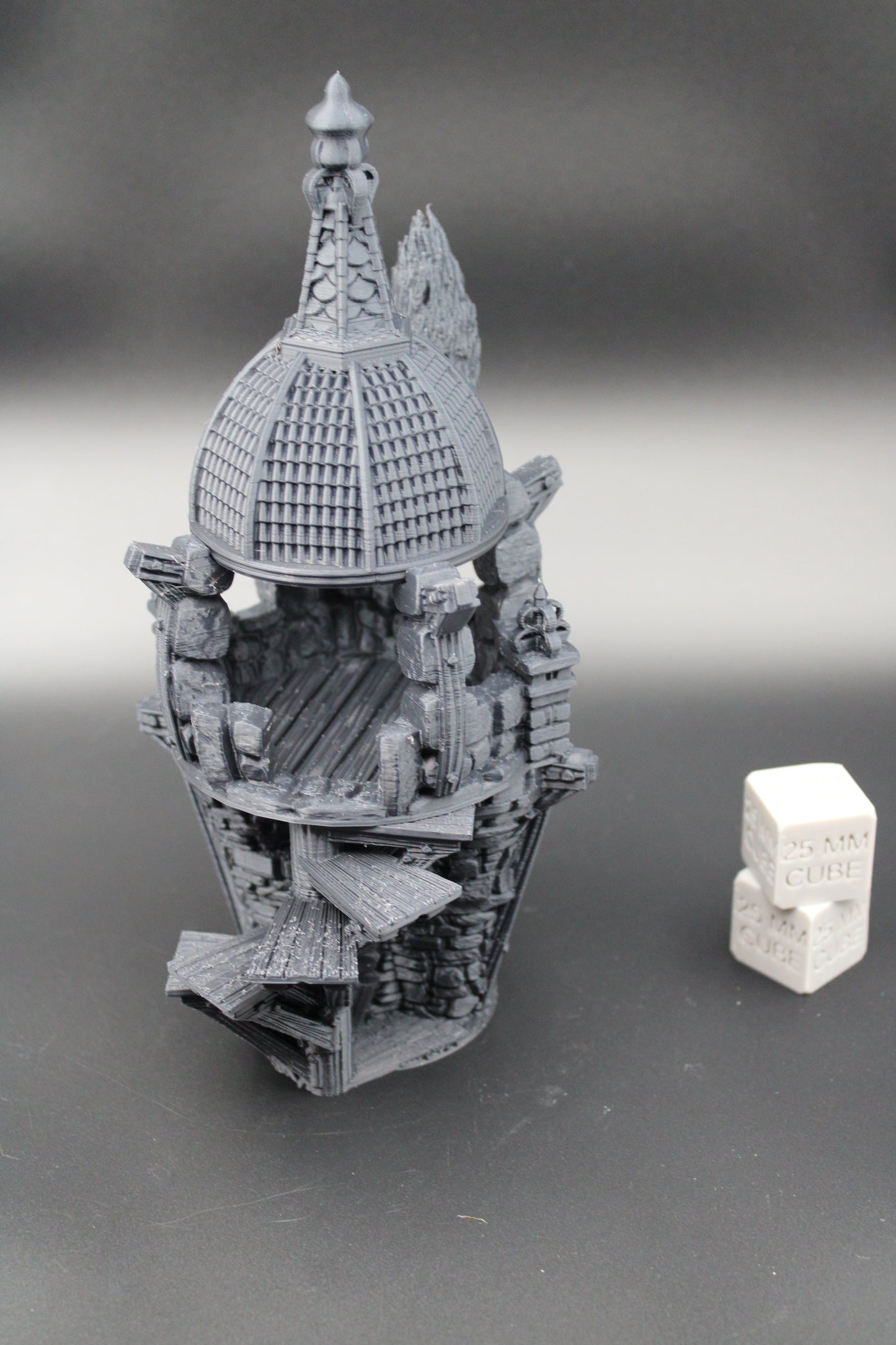 Tabletop Terrain Fantasy Raised Lookout Gazebo Dnd RPG wargame skirmish 28mm