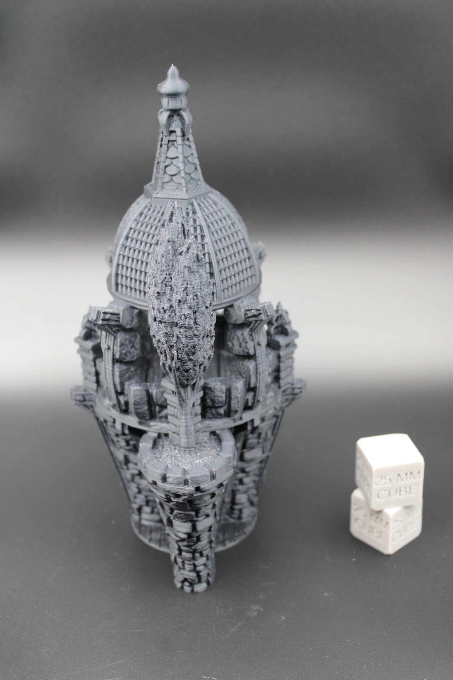 Tabletop Terrain Fantasy Raised Lookout Gazebo Dnd RPG wargame skirmish 28mm