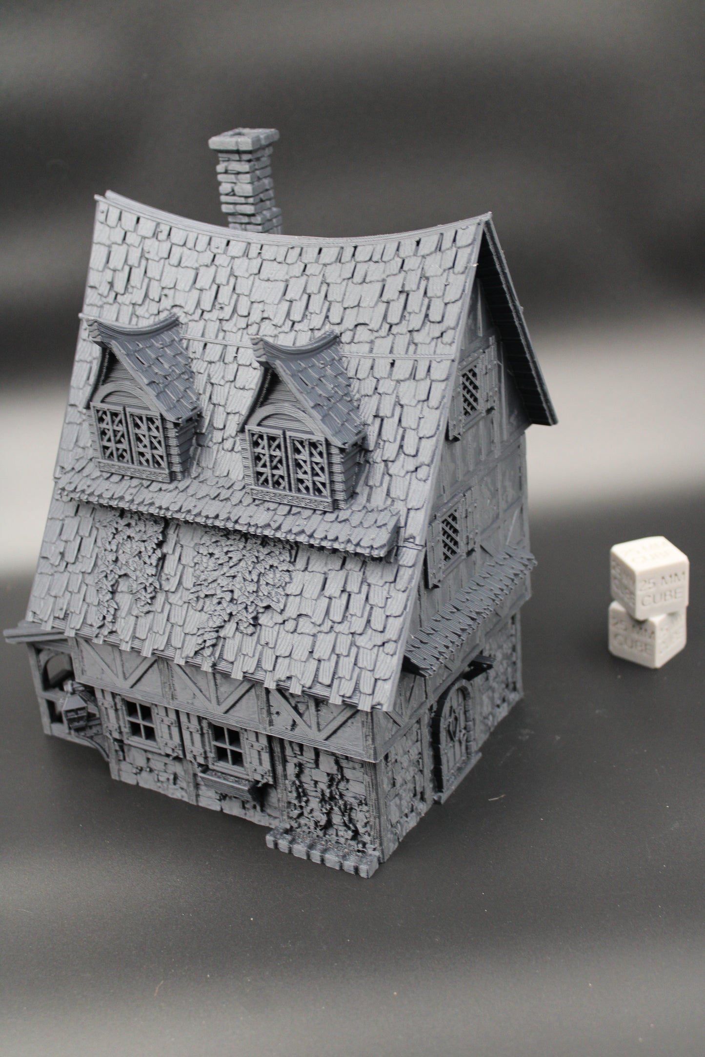 Tabletop Terrain Fantasy Blue Donkey Inn Dnd RPG wargame skirmish 28mm