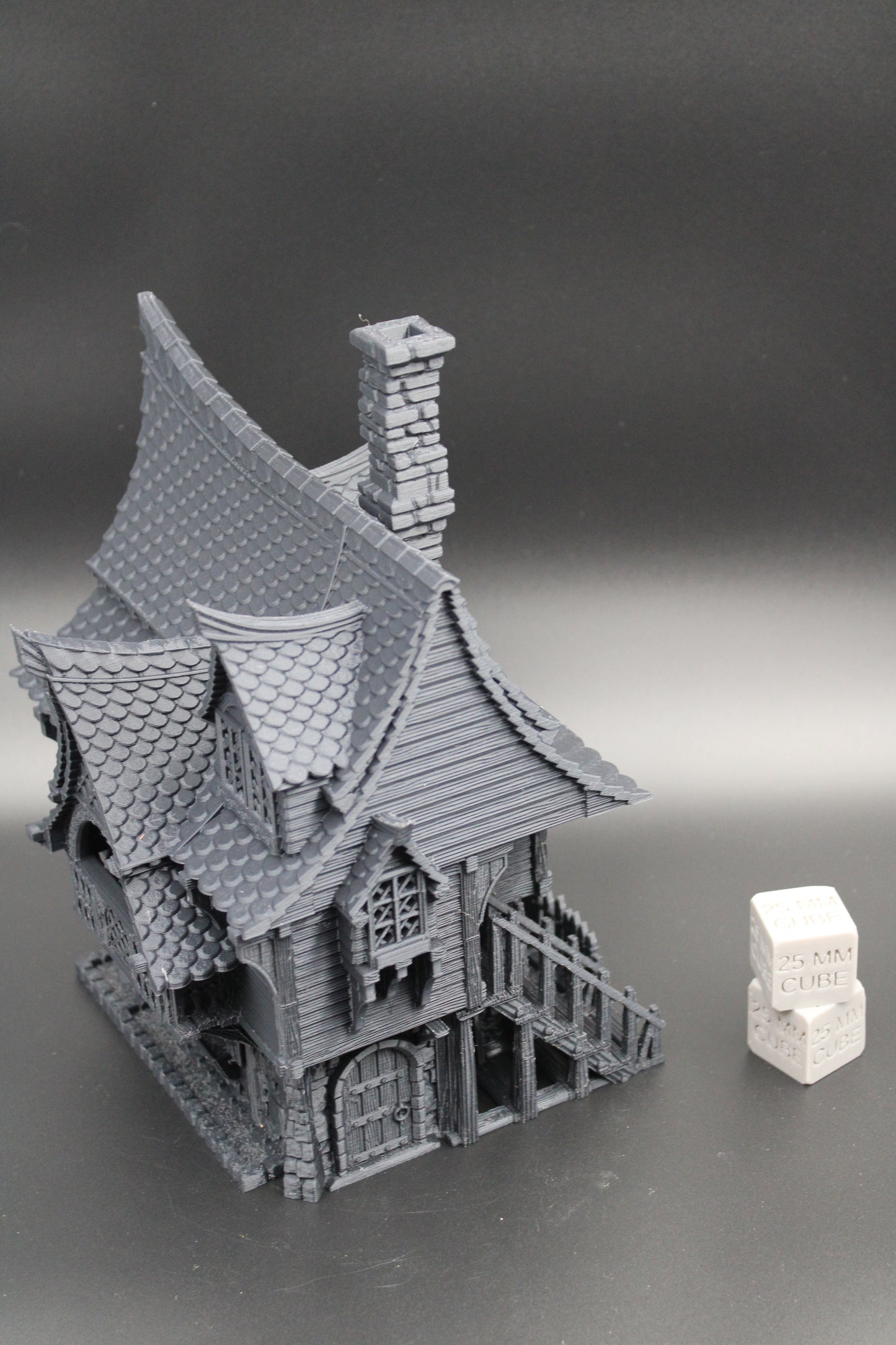 Tabletop Terrain Fantasy Estate Manor House Merchant Dnd RPG wargame skirmish 28mm