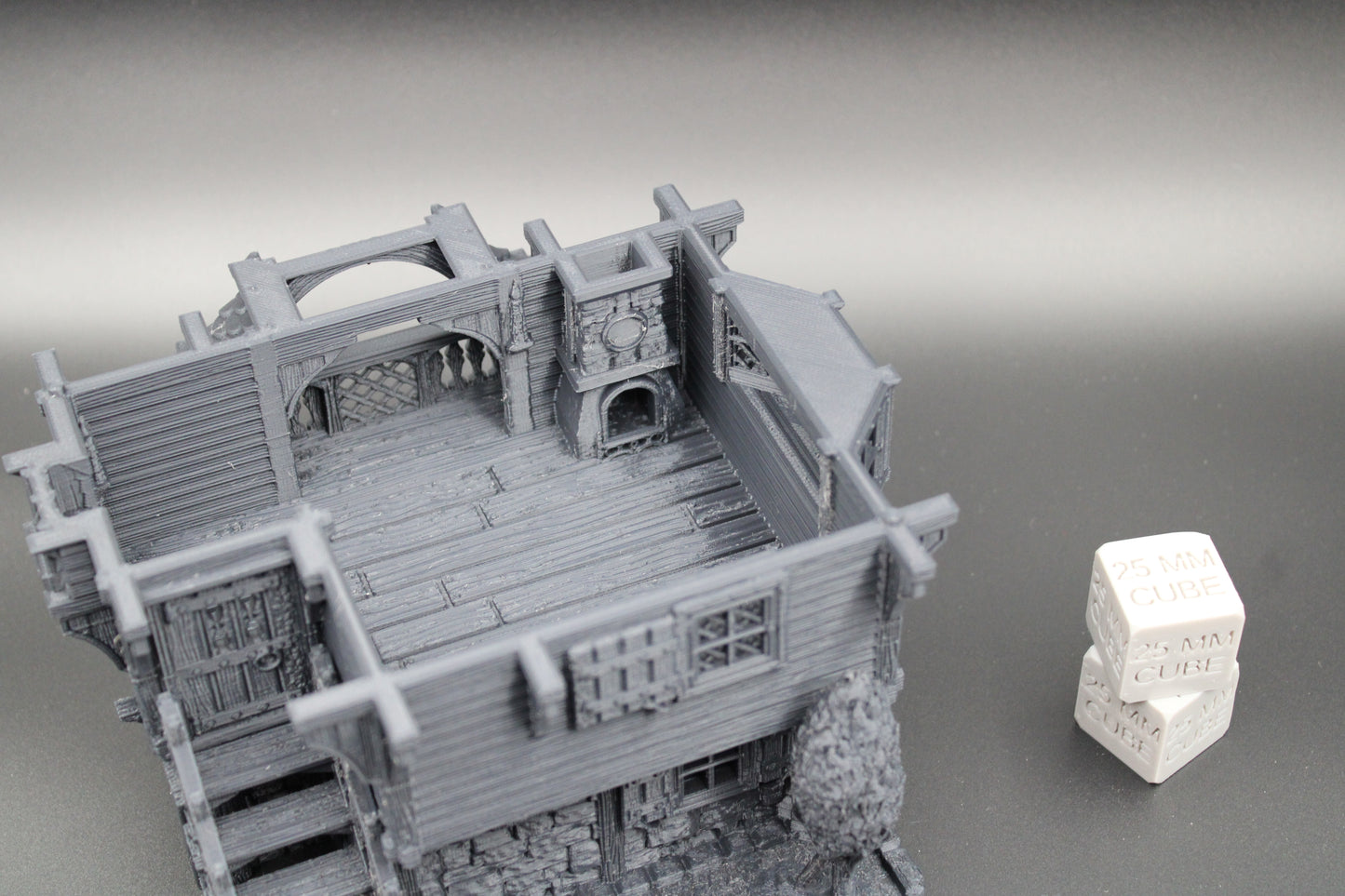 Tabletop Terrain Fantasy Estate Manor House Merchant Dnd RPG wargame skirmish 28mm