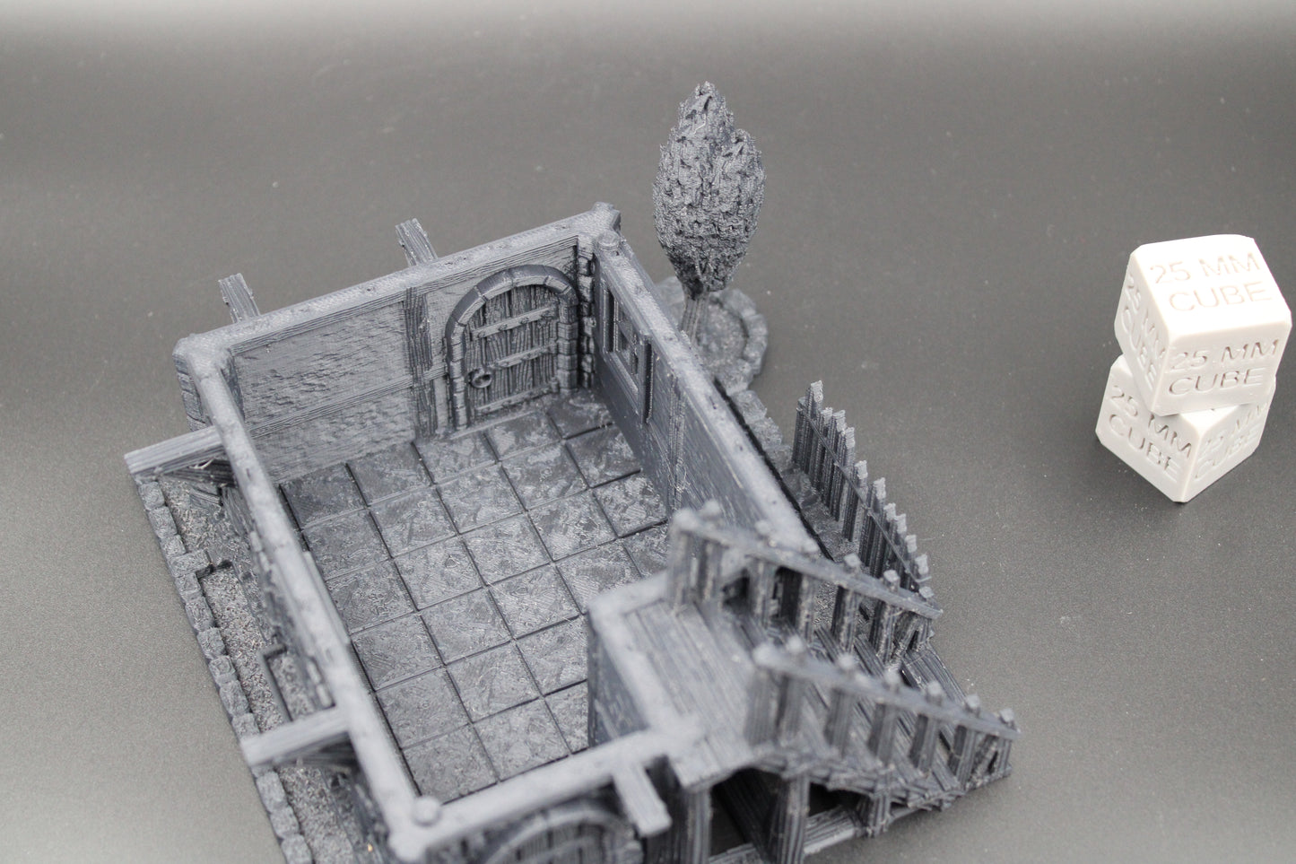 Tabletop Terrain Fantasy Estate Manor House Merchant Dnd RPG wargame skirmish 28mm