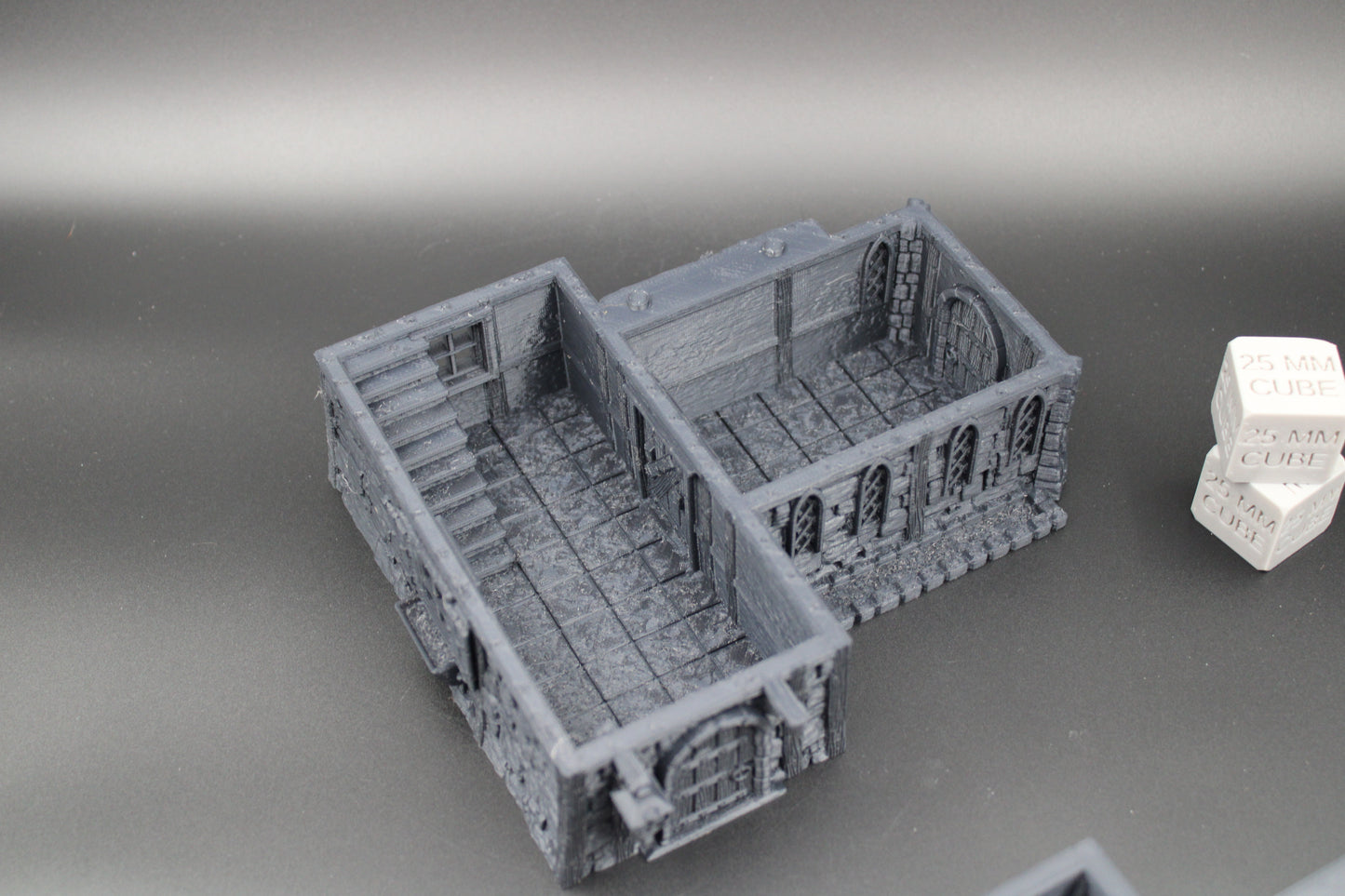Tabletop Terrain Fantasy Chapel Tower House Dnd RPG wargame skirmish 28mm