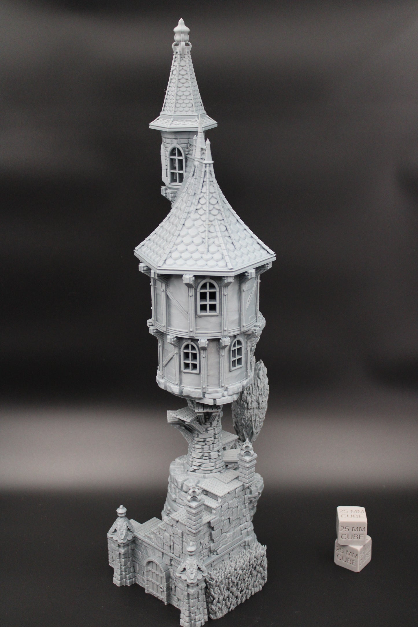 Tabletop Terrain Fantasy Mad Wizard Tower Dnd RPG wargame skirmish 28mm