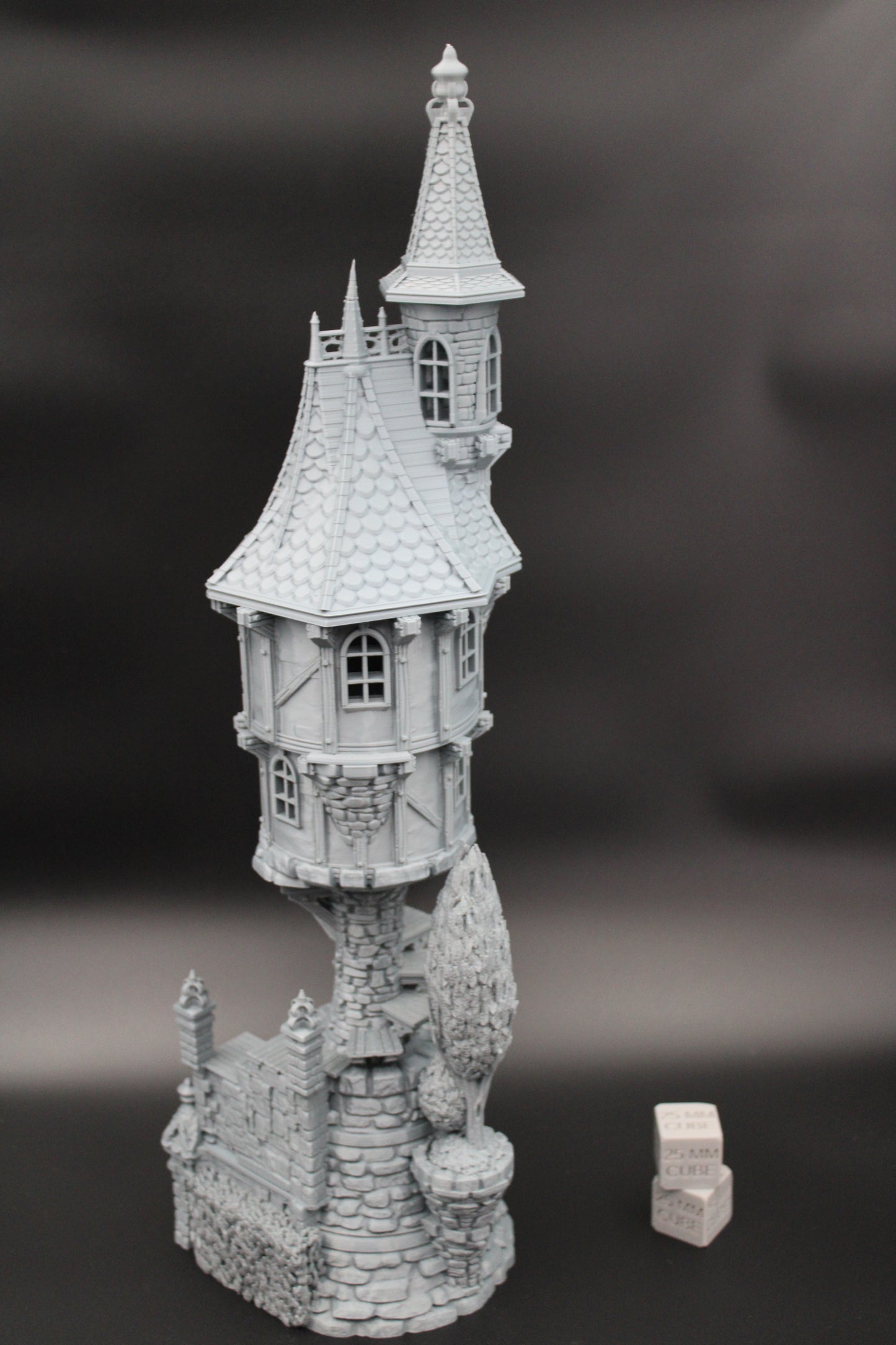 Tabletop Terrain Fantasy Mad Wizard Tower Dnd RPG wargame skirmish 28mm