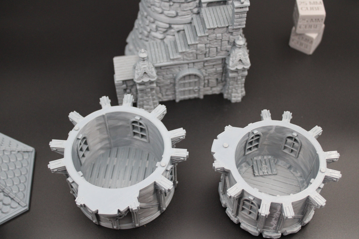 Tabletop Terrain Fantasy Mad Wizard Tower Dnd RPG wargame skirmish 28mm