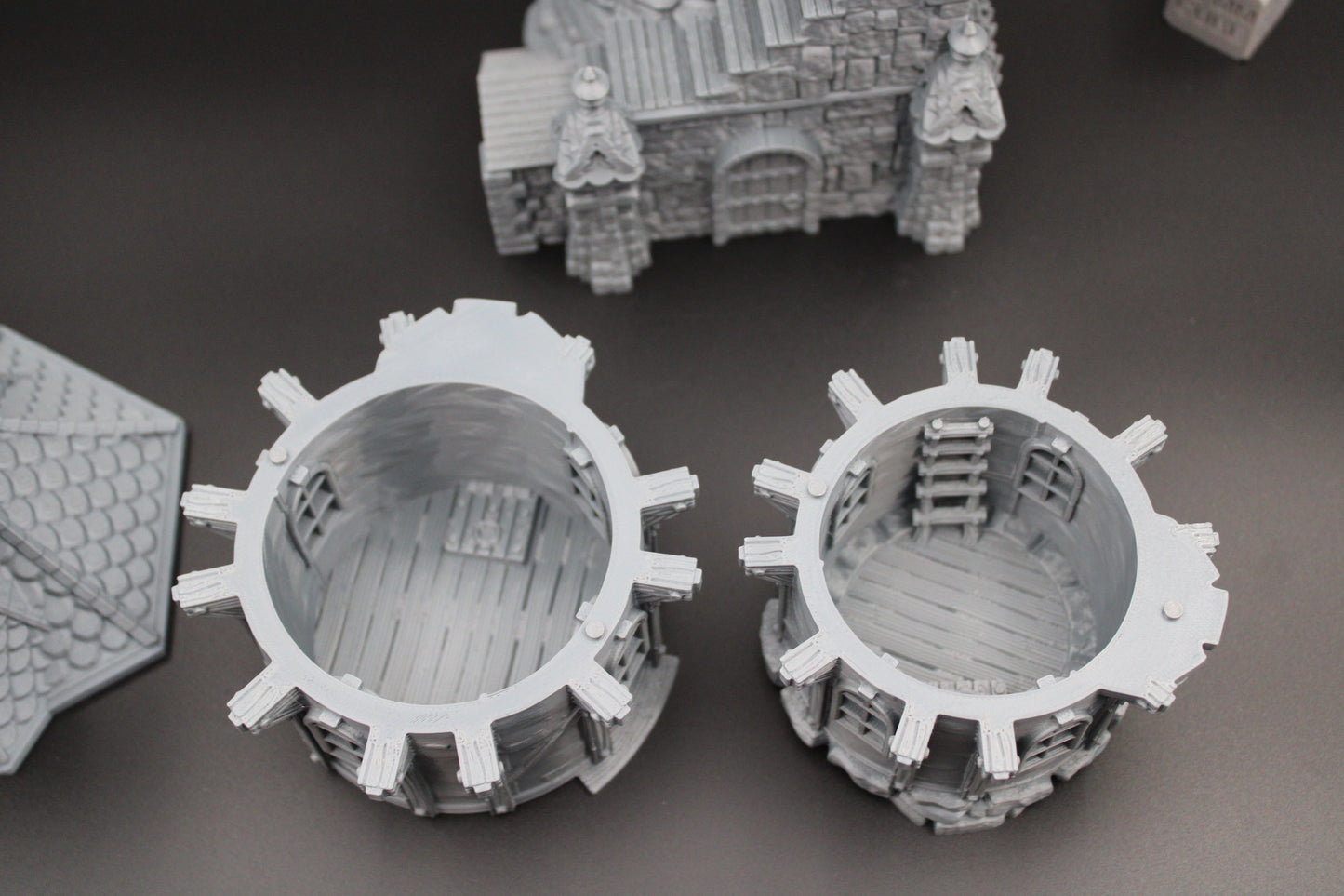 Tabletop Terrain Fantasy Mad Wizard Tower Dnd RPG wargame skirmish 28mm