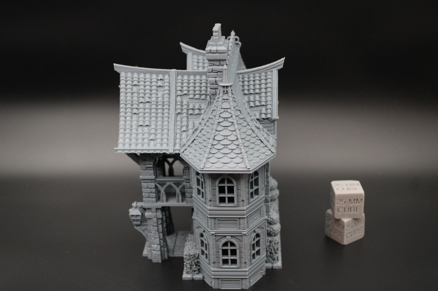 Tabletop Terrain Fantasy Modest Manor House Dnd RPG wargame skirmish 28mm