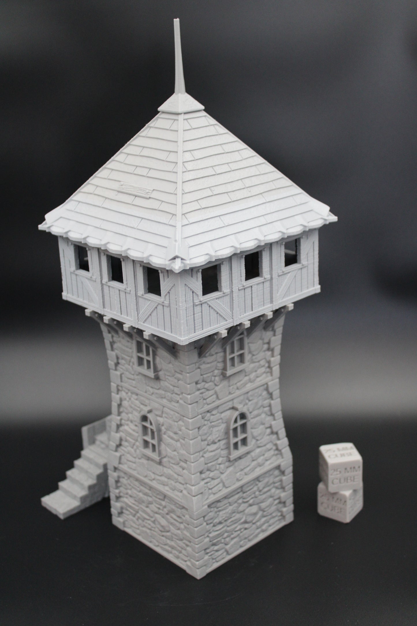 Tabletop Terrain Defense Tower Garrison Dnd RPG wargame skirmish 28mm