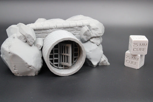 Tabletop Terrain Sewer Dungeon Entrance Dnd RPG Skirmish 28mm