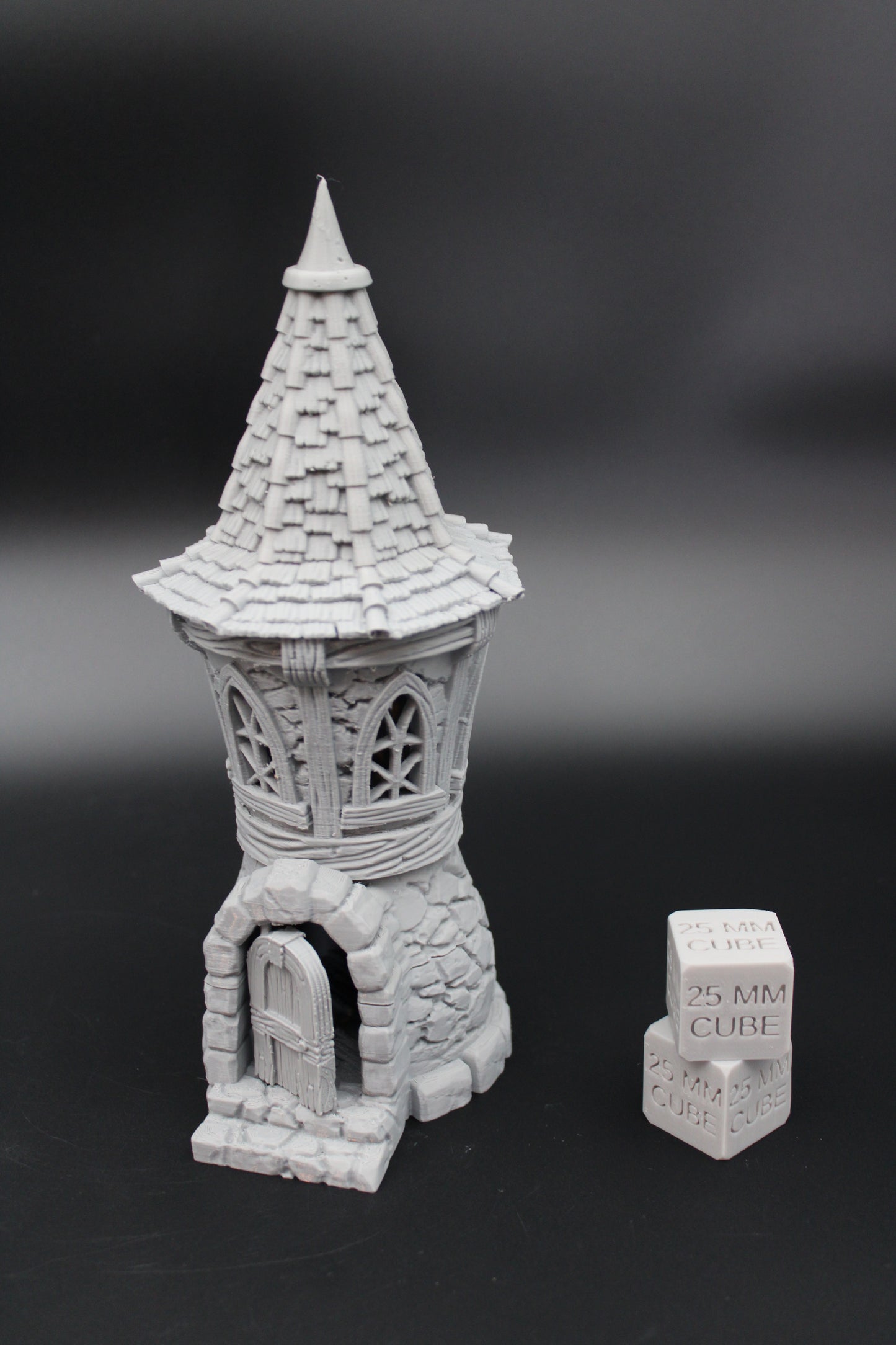 Tabletop Terrain Stylized Tower Whimsical Dnd RPG wargame skirmish 28mm