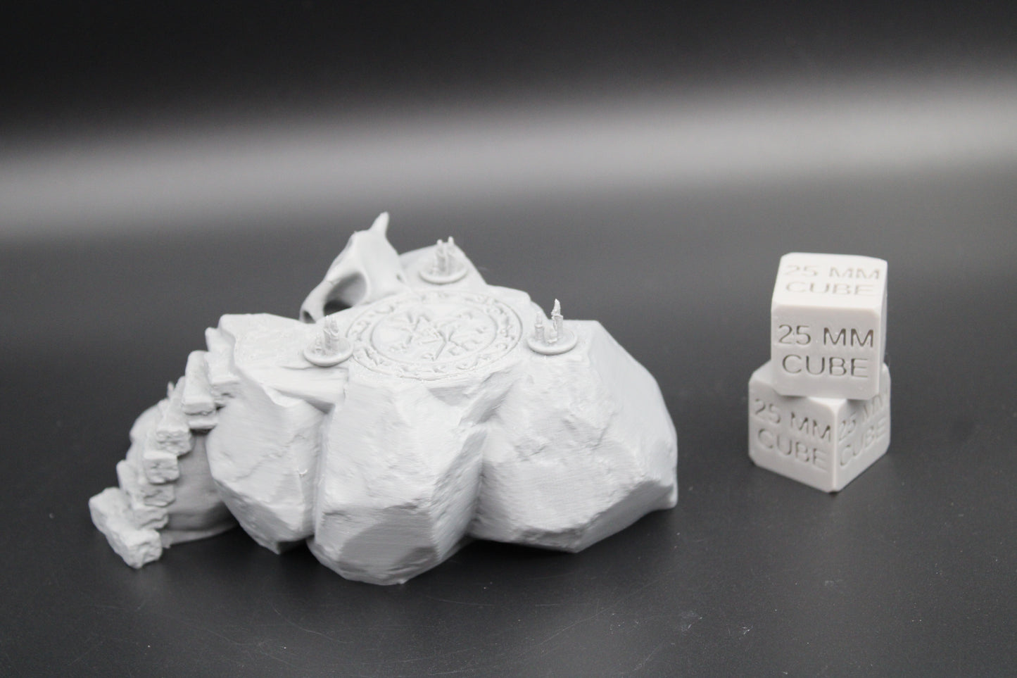 Tabletop Terrain Sacrifice Skull Summon Altar Circle Dnd RPG Skirmish 28mm