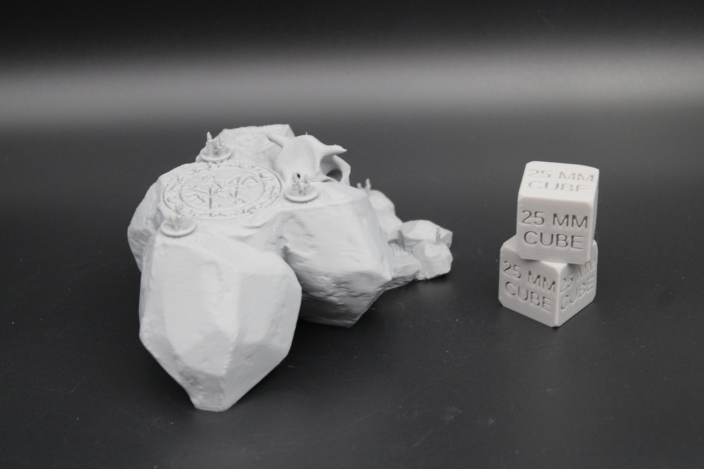 Tabletop Terrain Sacrifice Skull Summon Altar Circle Dnd RPG Skirmish 28mm