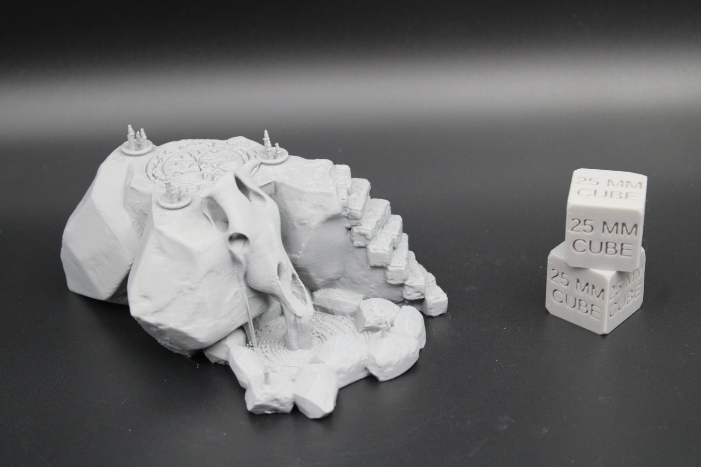 Tabletop Terrain Sacrifice Skull Summon Altar Circle Dnd RPG Skirmish 28mm