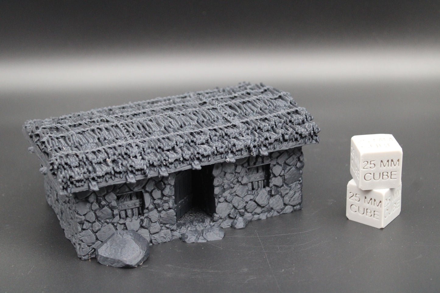 Tabletop Terrain Stone Earth Chieftains Hut Viking Germanic Highland Dnd RPG Skirmish