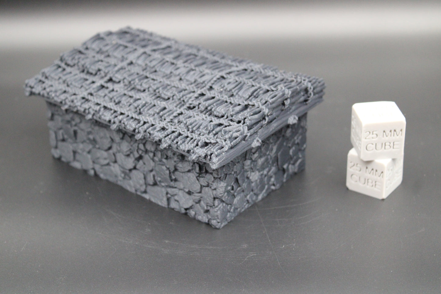 Tabletop Terrain Stone Earth Chieftains Hut Viking Germanic Highland Dnd RPG Skirmish
