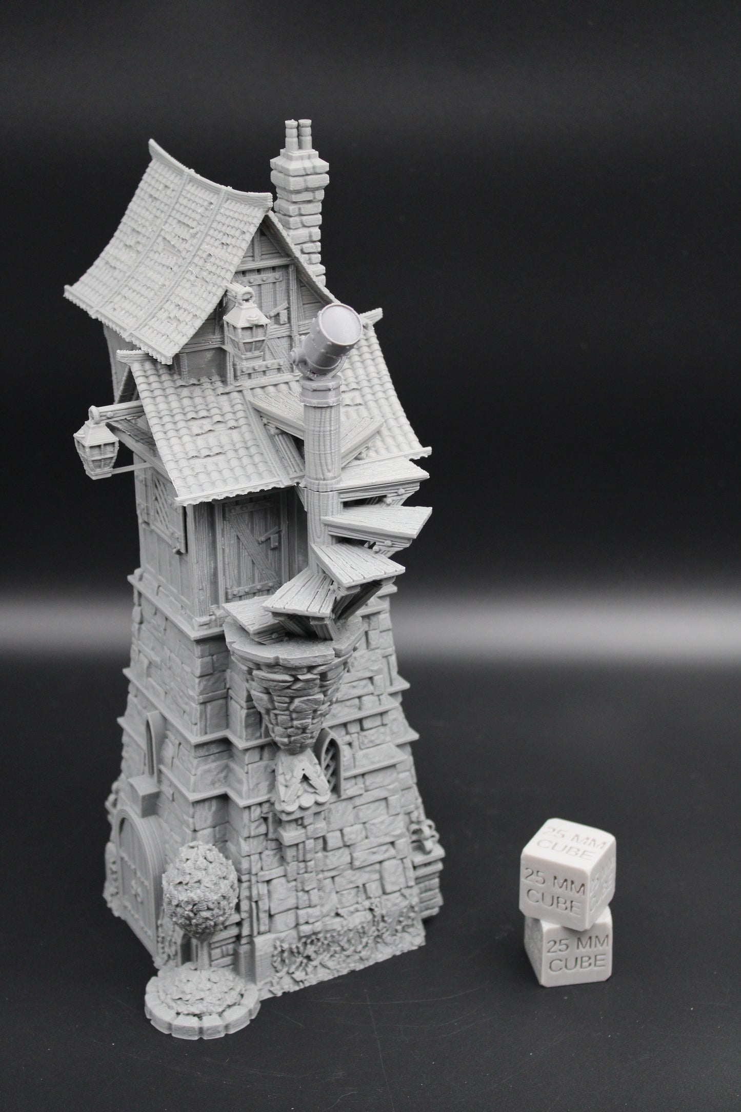 Tabletop Terrain Fantasy Astromancer Wizard Tower Dnd RPG wargame skirmish 28mm