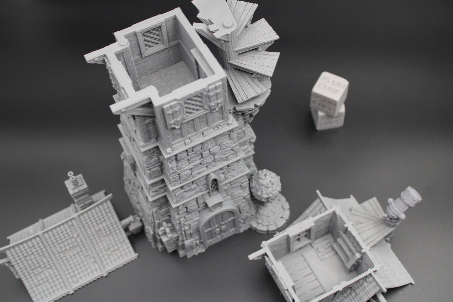 Tabletop Terrain Fantasy Astromancer Wizard Tower Dnd RPG wargame skirmish 28mm