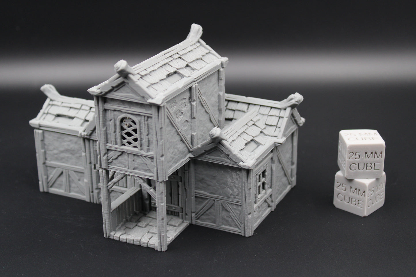Tabletop Terrain Plaster Cob House 4of19 Town City Dnd RPG wargame skirmish 28mm