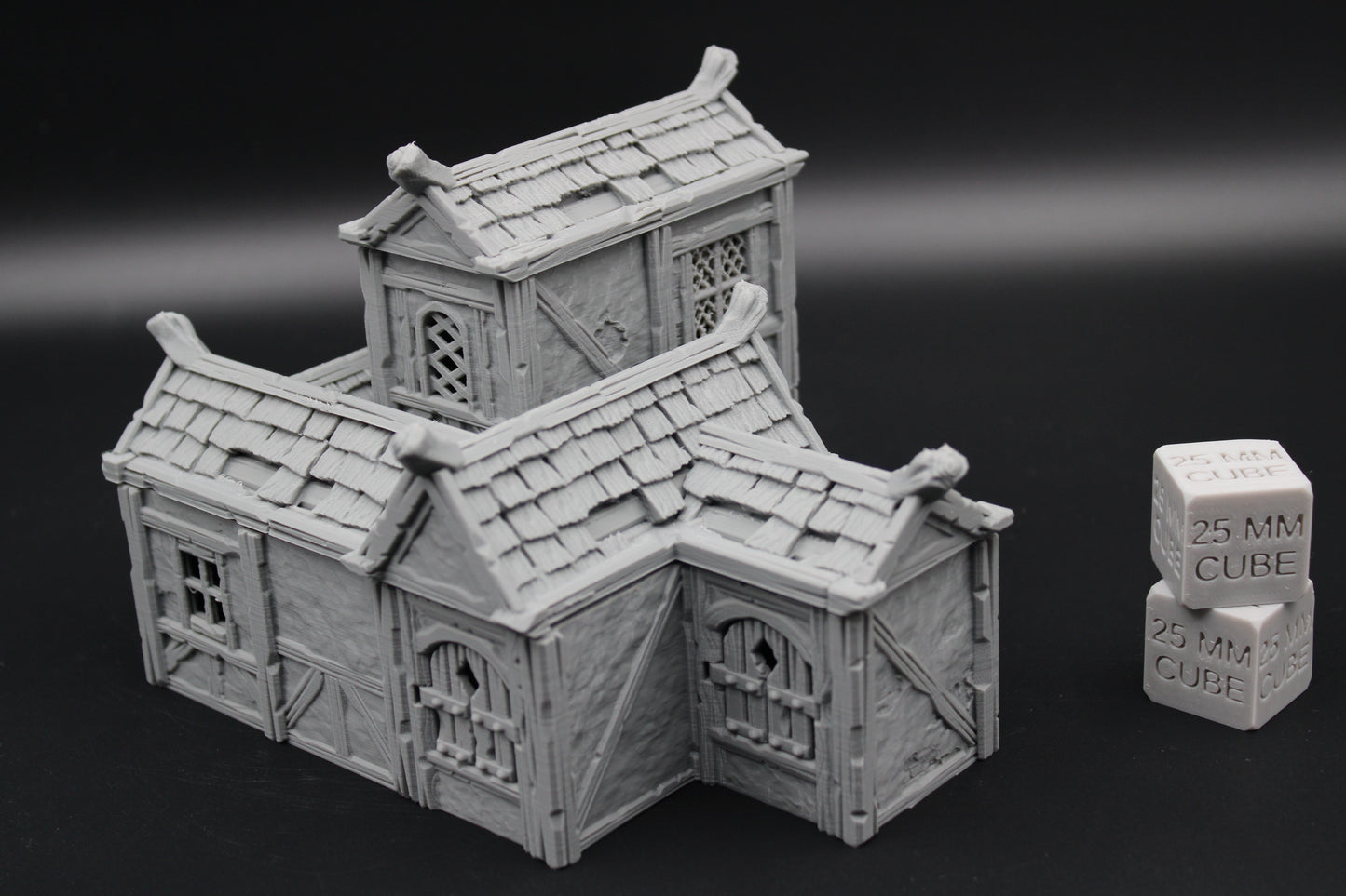 Tabletop Terrain Plaster Cob House 4of19 Town City Dnd RPG wargame skirmish 28mm