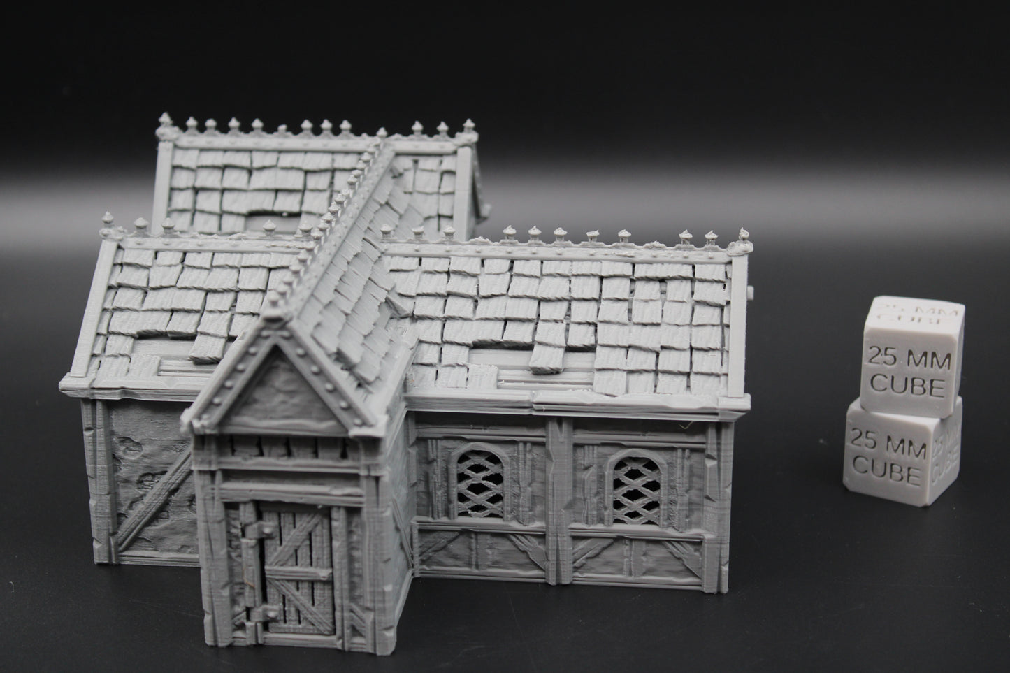 Tabletop Terrain Plaster Cob House 1of19 Town City Dnd RPG wargame skirmish 32mm