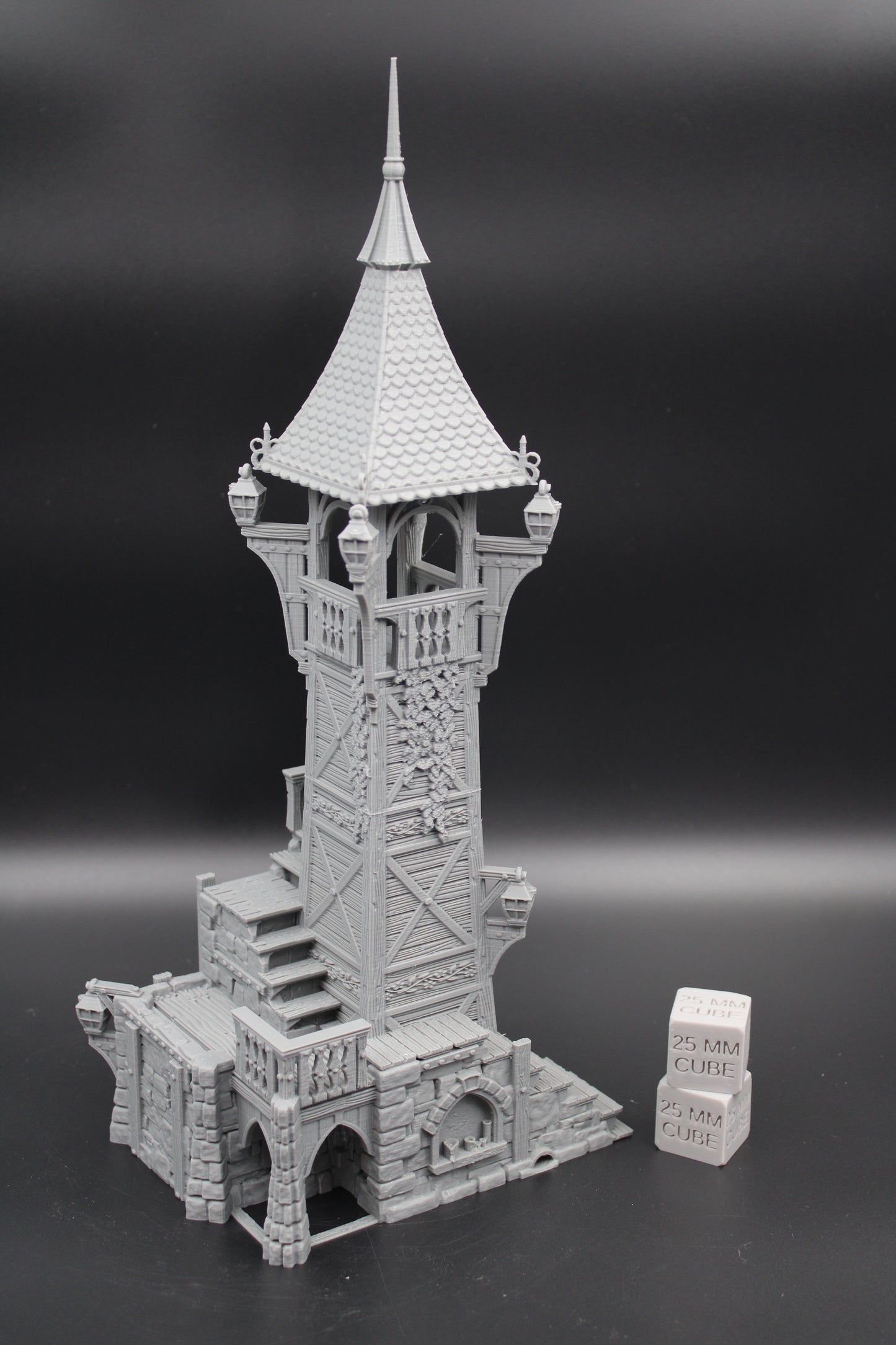 Tabletop Terrain Fantasy Watchtower Lookout Dnd RPG wargame skirmish 28mm
